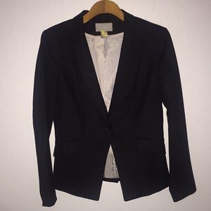 H&M Fitted Black Blazer